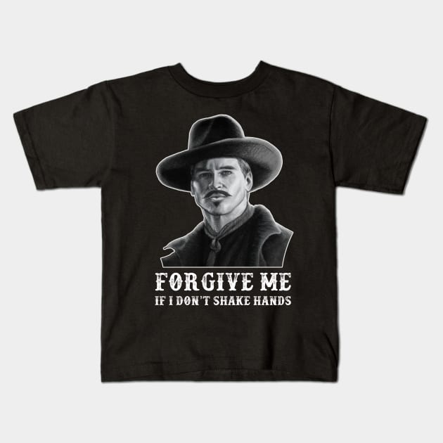 Forgive Me Kids T-Shirt by evolvingeye